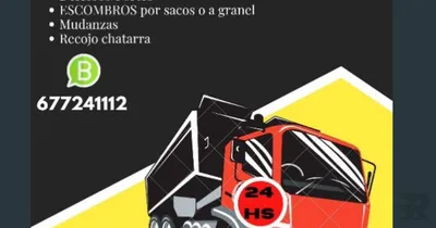 Imagen del anuncio: Retirada de escombros saco o granel