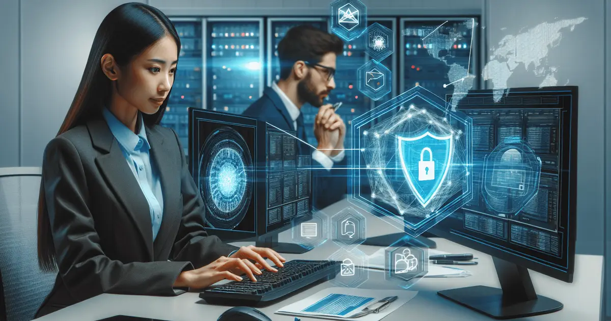 Imagen de portada: Ciberseguridad: protegiendo los datos en la industria de recados a domicilio